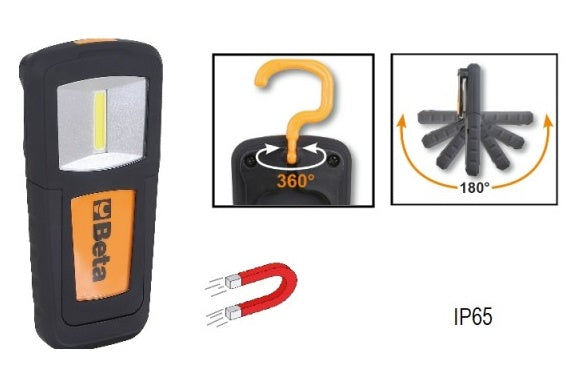 Beta oplaadbare inspectie lamp - led 100 200 lumen