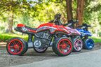falk racing team moto - unisex - rood - loopfiets