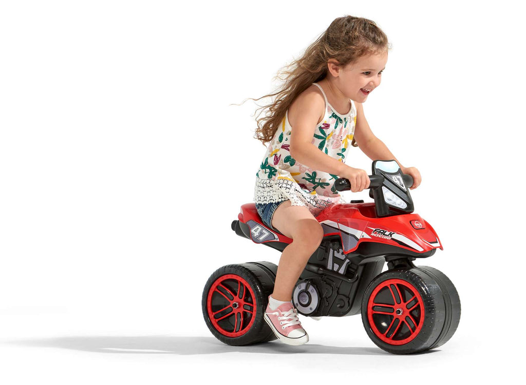 falk racing team moto - unisex - rood - loopfiets