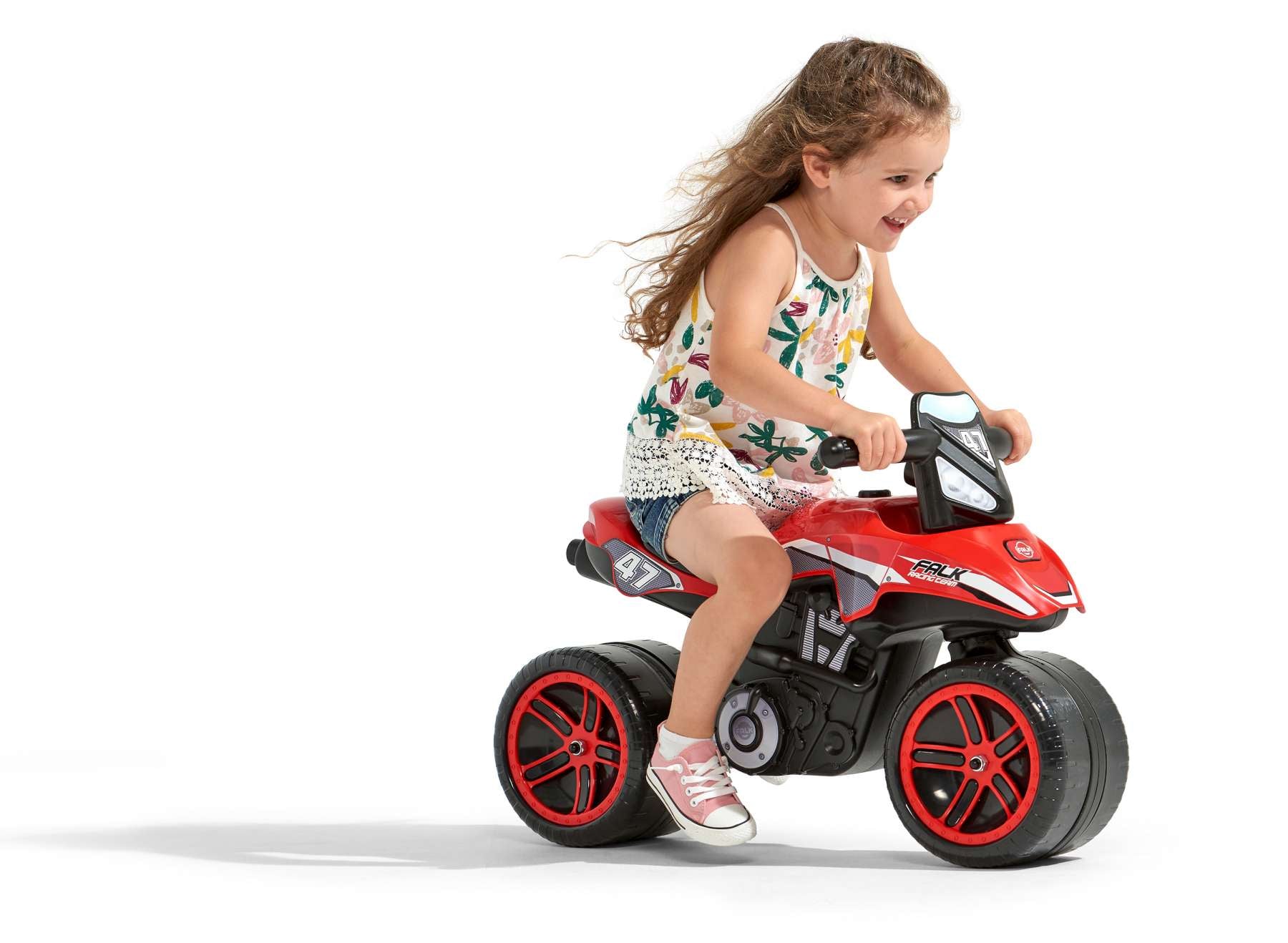 falk racing team moto - unisex - rood - loopfiets
