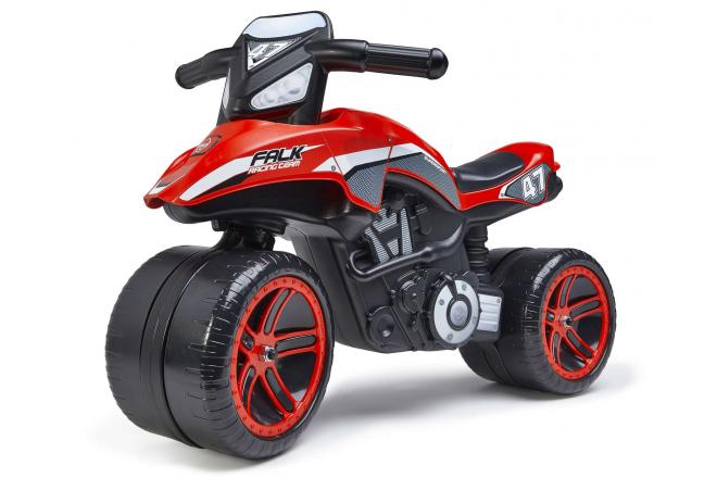 falk racing team moto - unisex - rood - loopfiets