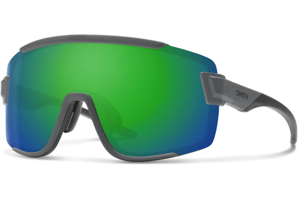 Smith - wildcat bril matte cement chromapop green mirror