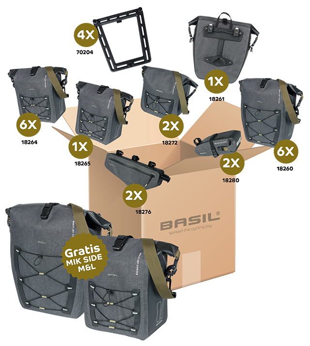 Basil navigator storm introductie actie pakket 24+2 gratis
