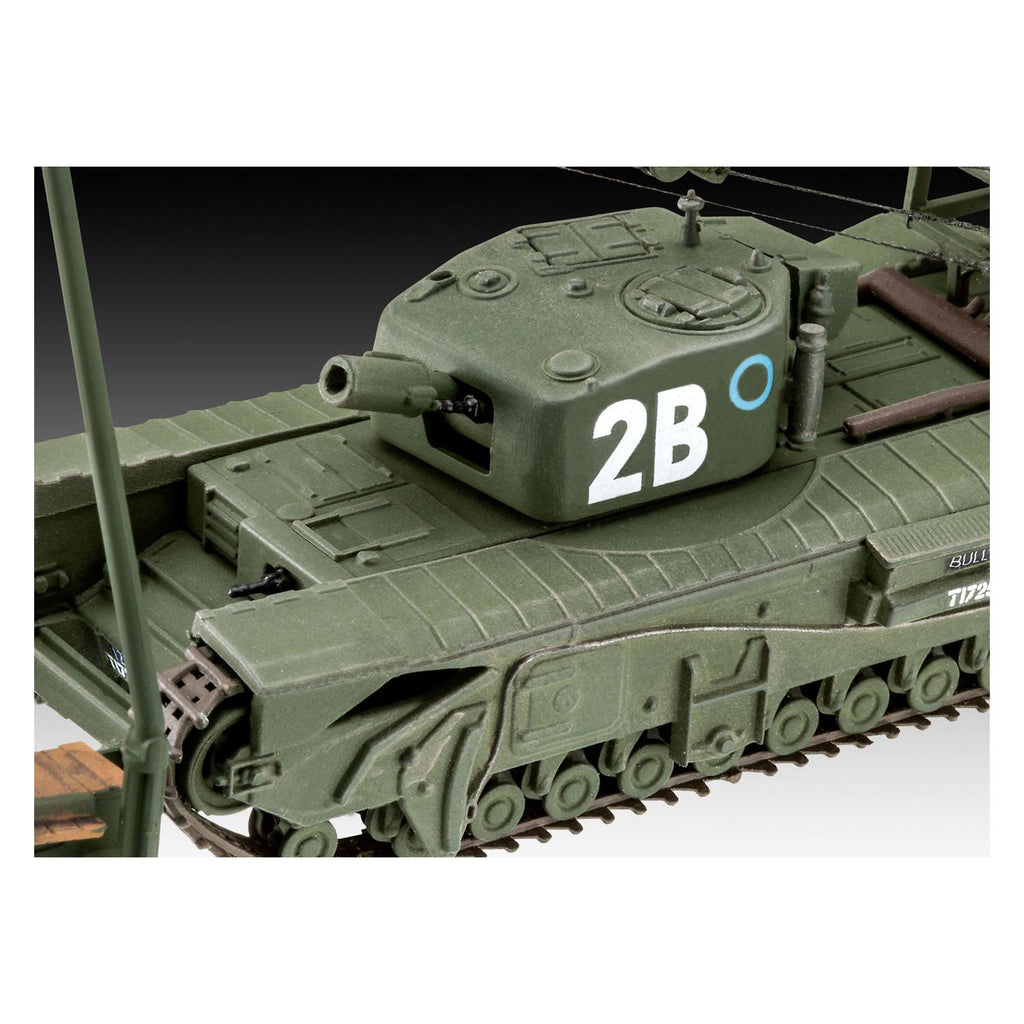 Revell Churchill A.V.R.E. Modelbouw