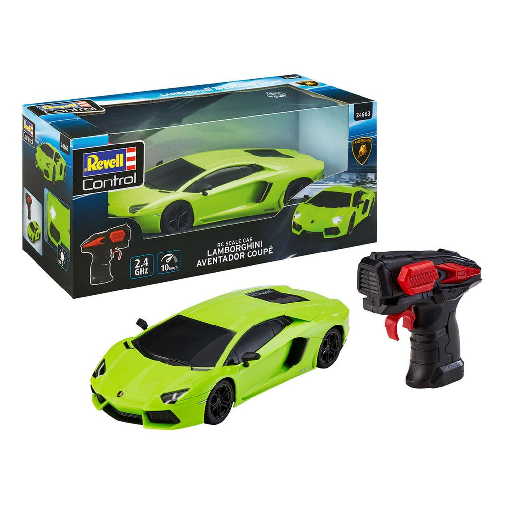 revell rc bestuurbare auto - lamborghini aventador