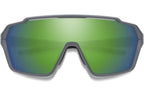 Smith - shift mag bril matte cement chromapop green mirror