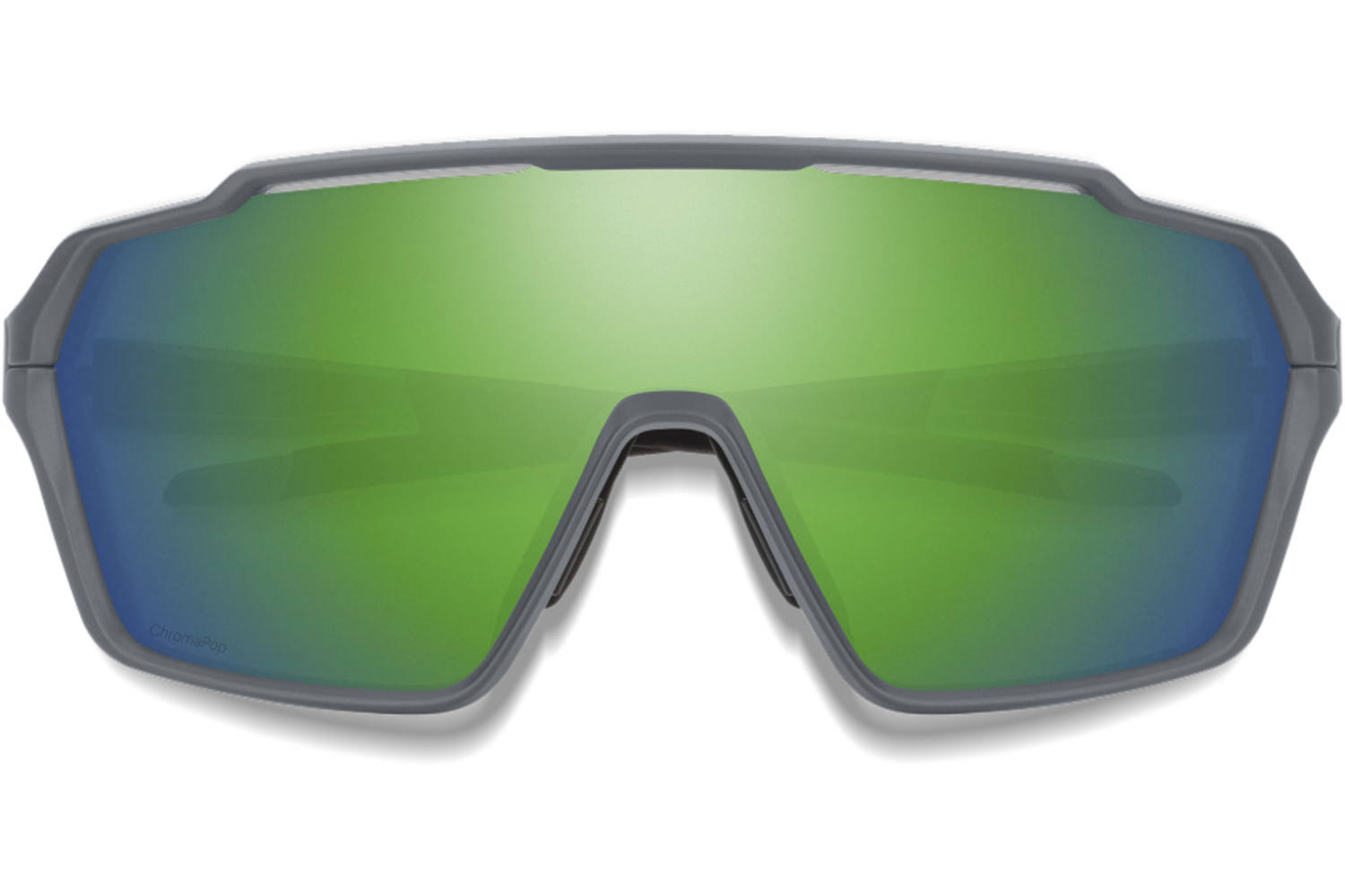 Smith - shift mag bril matte cement chromapop green mirror