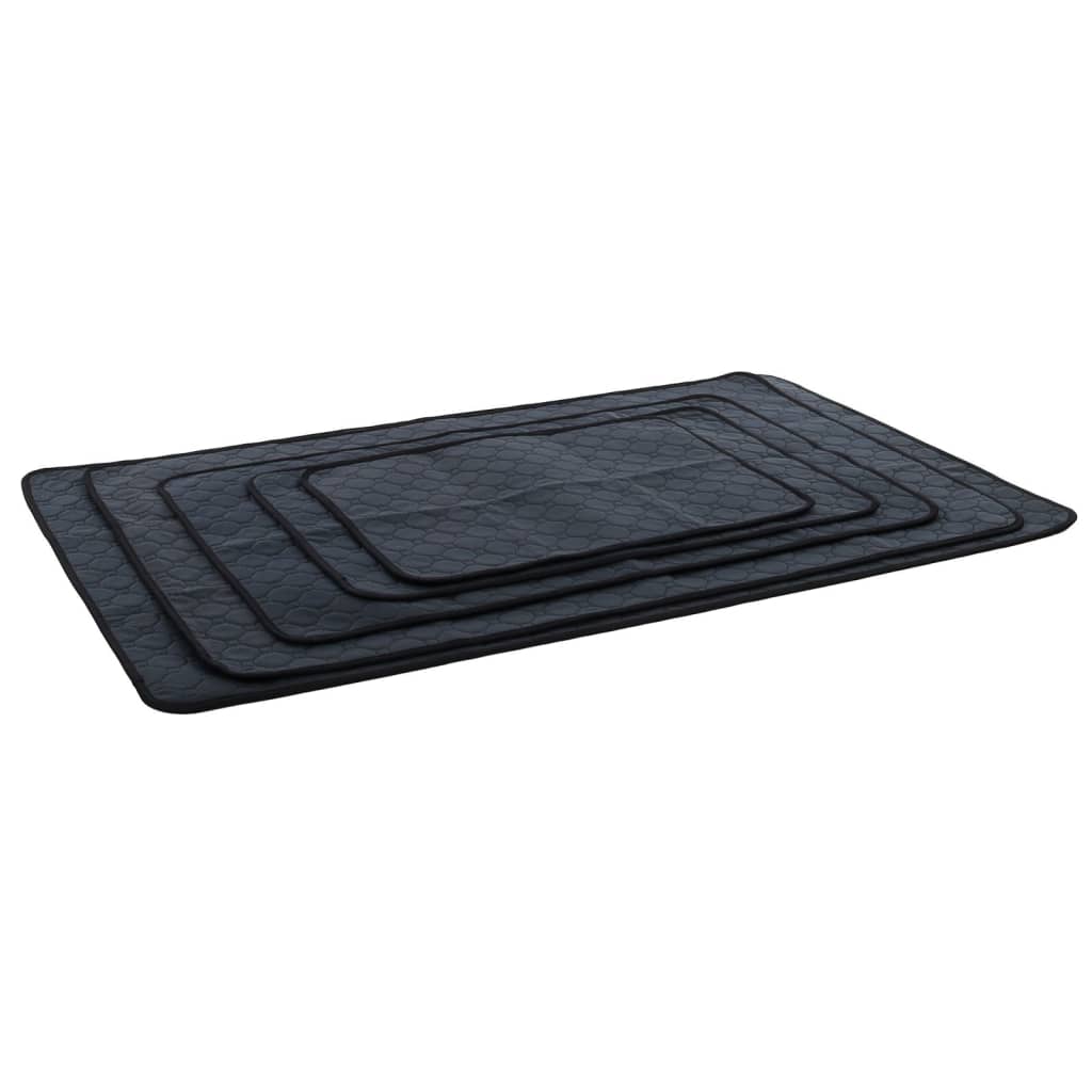 FLAMINGO FLAMINGO Zindelijkheidspad Patsy wasbaar anti-slip L grijs