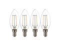 Sylvania Ledlamp E14 250 lm kaars Helder 4 stuks