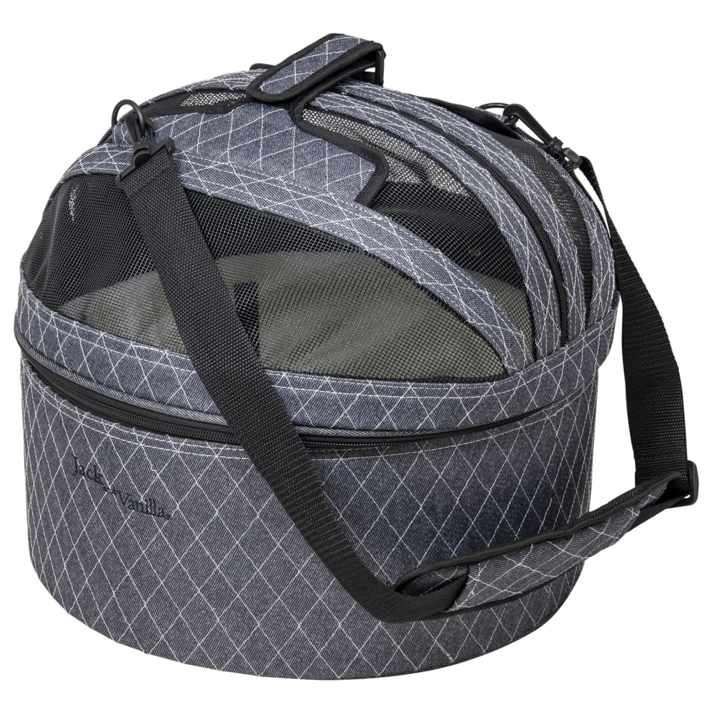 Jack and Vanilla Jack and Vanilla Reismand Bizou 40x40x34 cm grijs