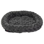 Jack and Vanilla Jack and Vanilla Huisdierenmand Softy XS 45x40x7 cm rosette grijs