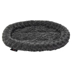 Jack and Vanilla Jack and Vanilla Huisdierenmand Softy S 55x45x7 cm rosette grijs