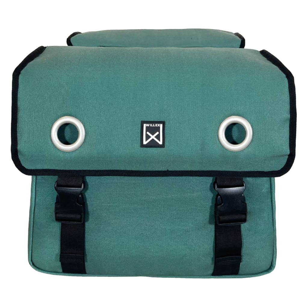 Willex Willex Fietstassen 40 L canvas groen