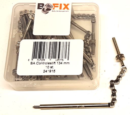 Bofix sturmey archer controlestift 134mm 10 stuks 241915