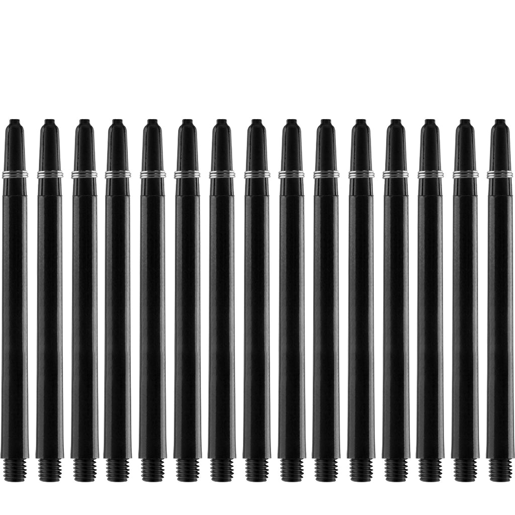 Bull's Nylon 'The Original' Black Long Shaft 5-Pack