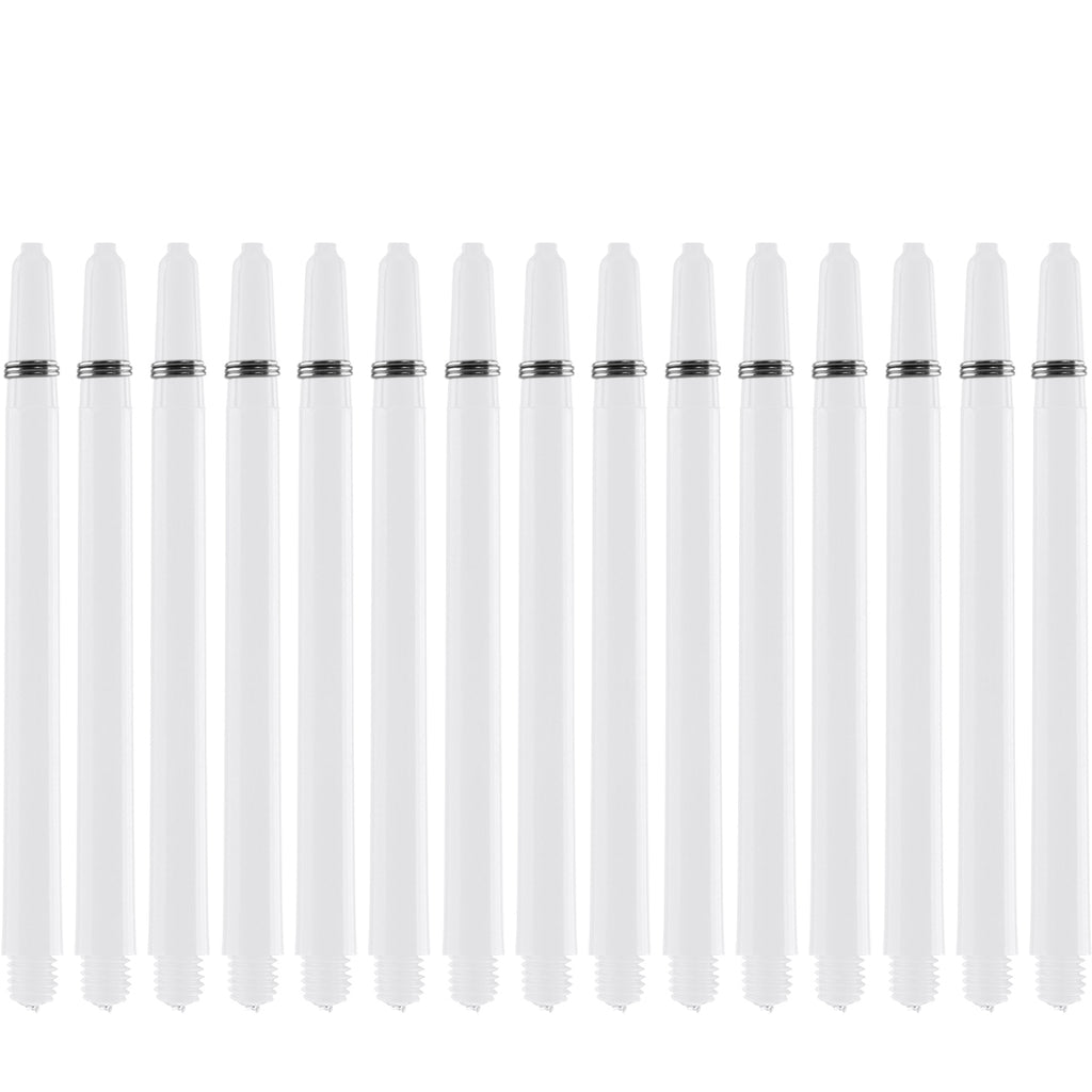 Bull's Nylon 'The Original' White Long Shaft 5-Pack