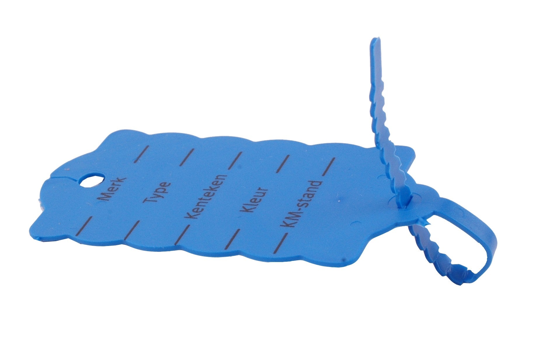 Sleutellabel Blauw (400st)