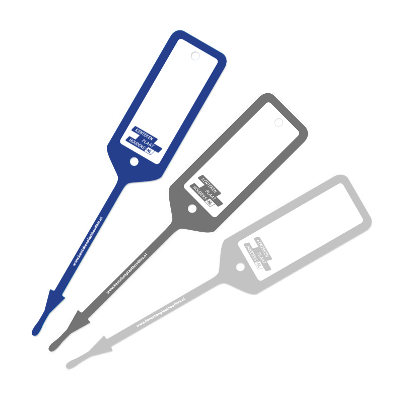 Sleutellabel Blauw (100st)