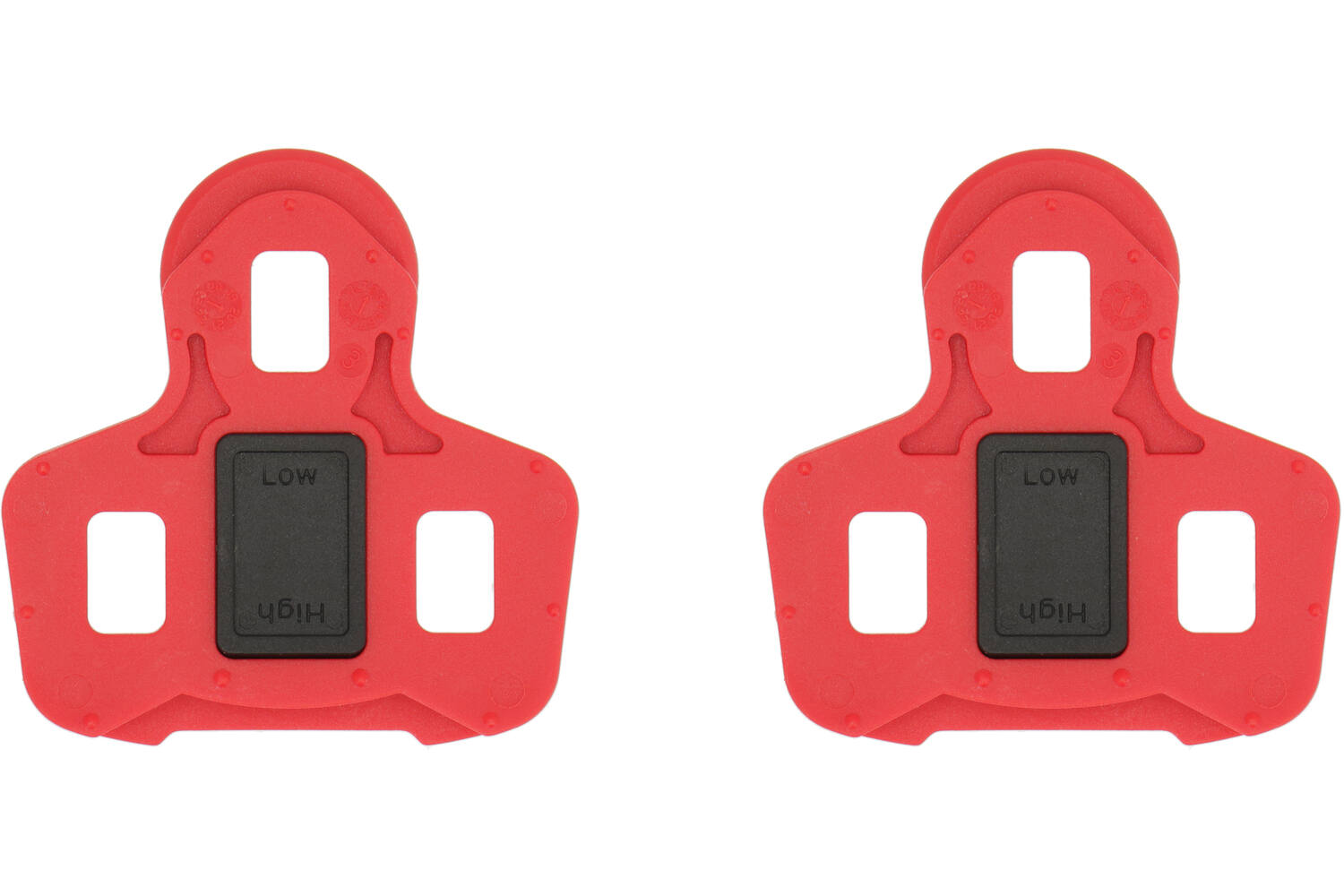 Trivio - schoenplaatjes look keo 7° anti-slip rood