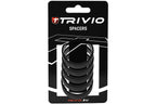 Trivio - spacer 10mm 1 1 8 aluminium zwart - 5 stuks