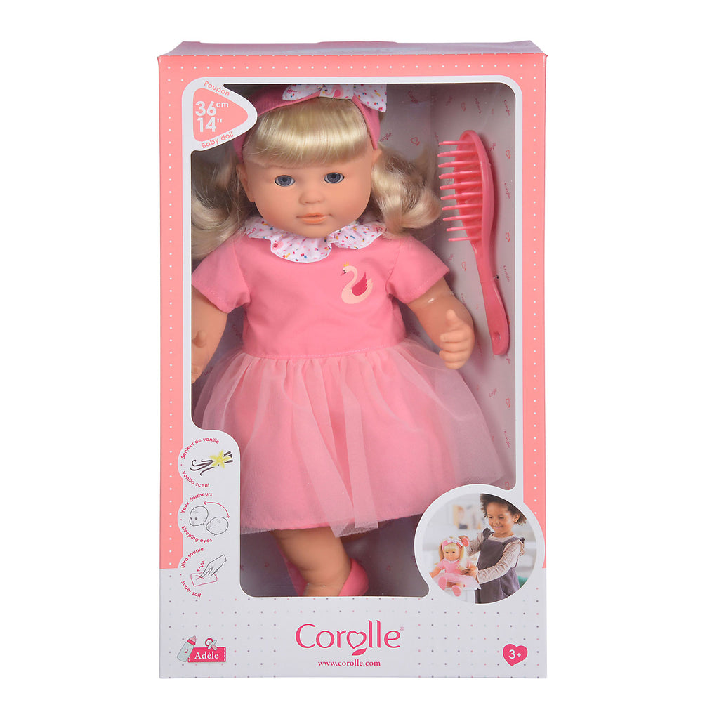 Corolle Mon Grand Poupon Babypop met Haar - Adele, 36cm