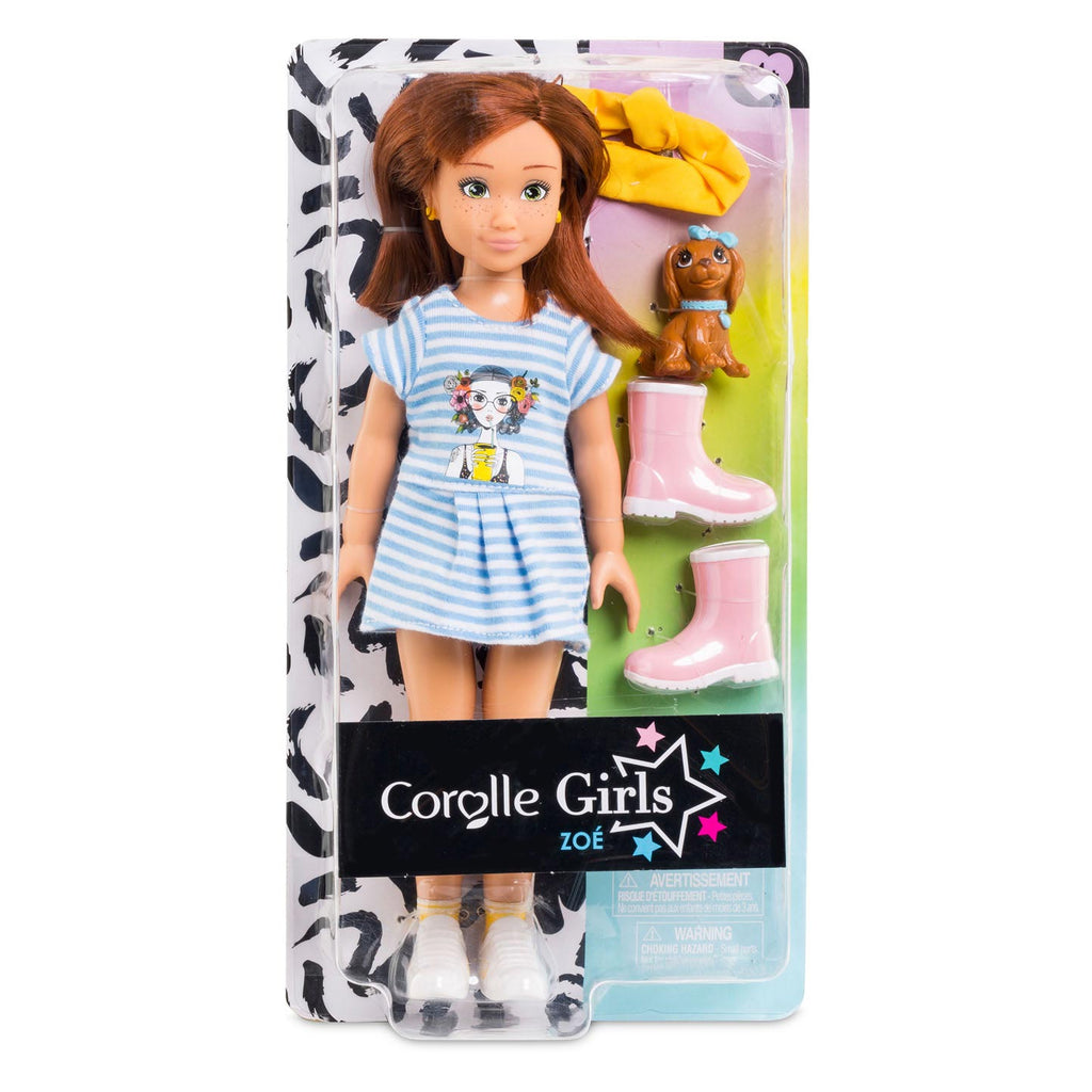 Corolle Girls Zoe Pop Nature & Adventure Set, 28cm