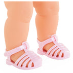 Corolle Mon Grand Poupon Poppen Sandalen Roze, 36cm