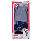Corolle Ma Poppenoutfit Gestreept