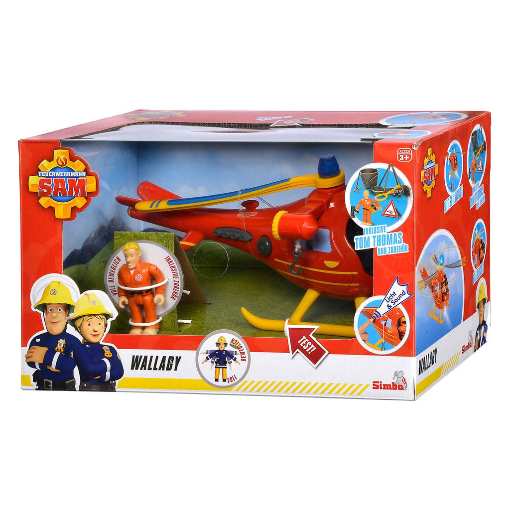 Simba Helikopter Wallaby met Figuur