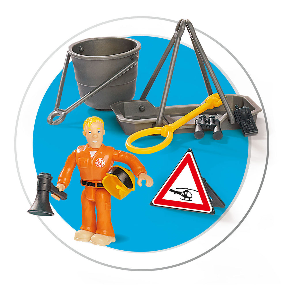 Simba Helikopter Wallaby met Figuur