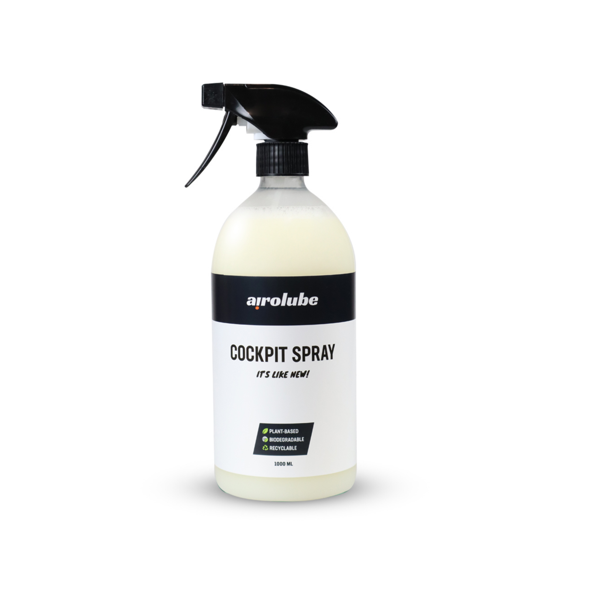 cockpit spray 1000 ml wit zwart