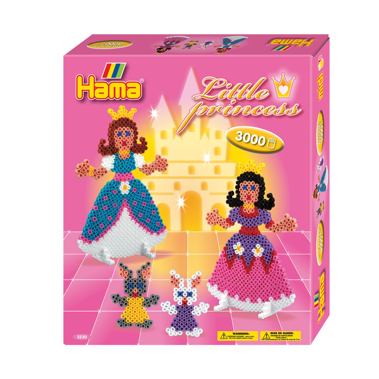Hama Strijkkralenset Prinsessen, 3000st.
