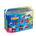Hama Strijkkralen in Emmer Transparantmix (053), 30.000st.