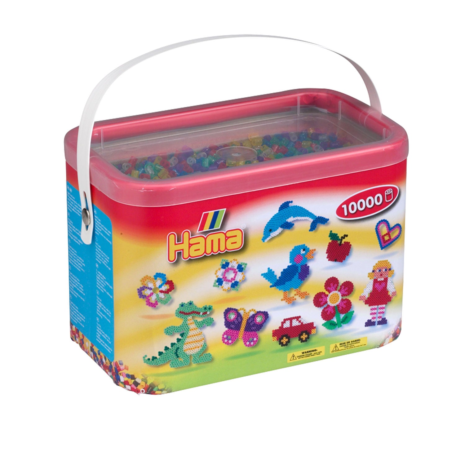 Hama Strijkkralen in Emmer Glittermix (054), 10.000st.
