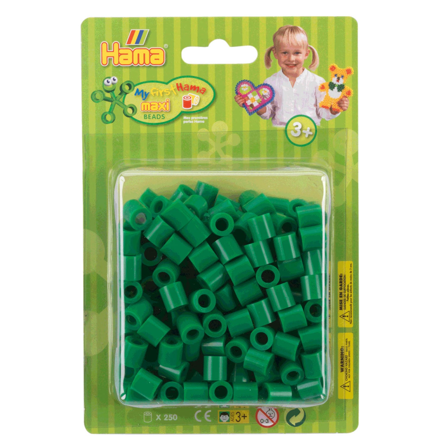 Hama strijkkralen maxi 250 stuks multicolor