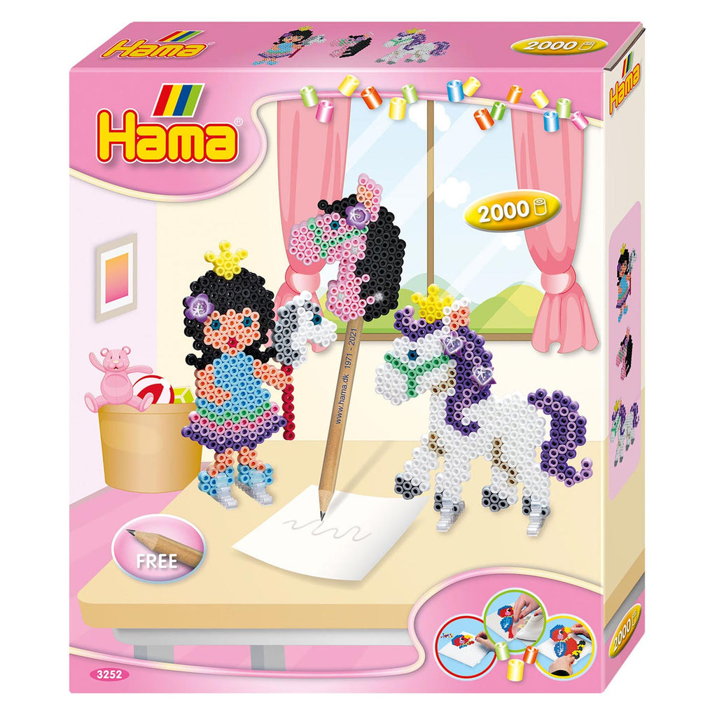 Hama strijkkralen complete set pony play 2000 stuks