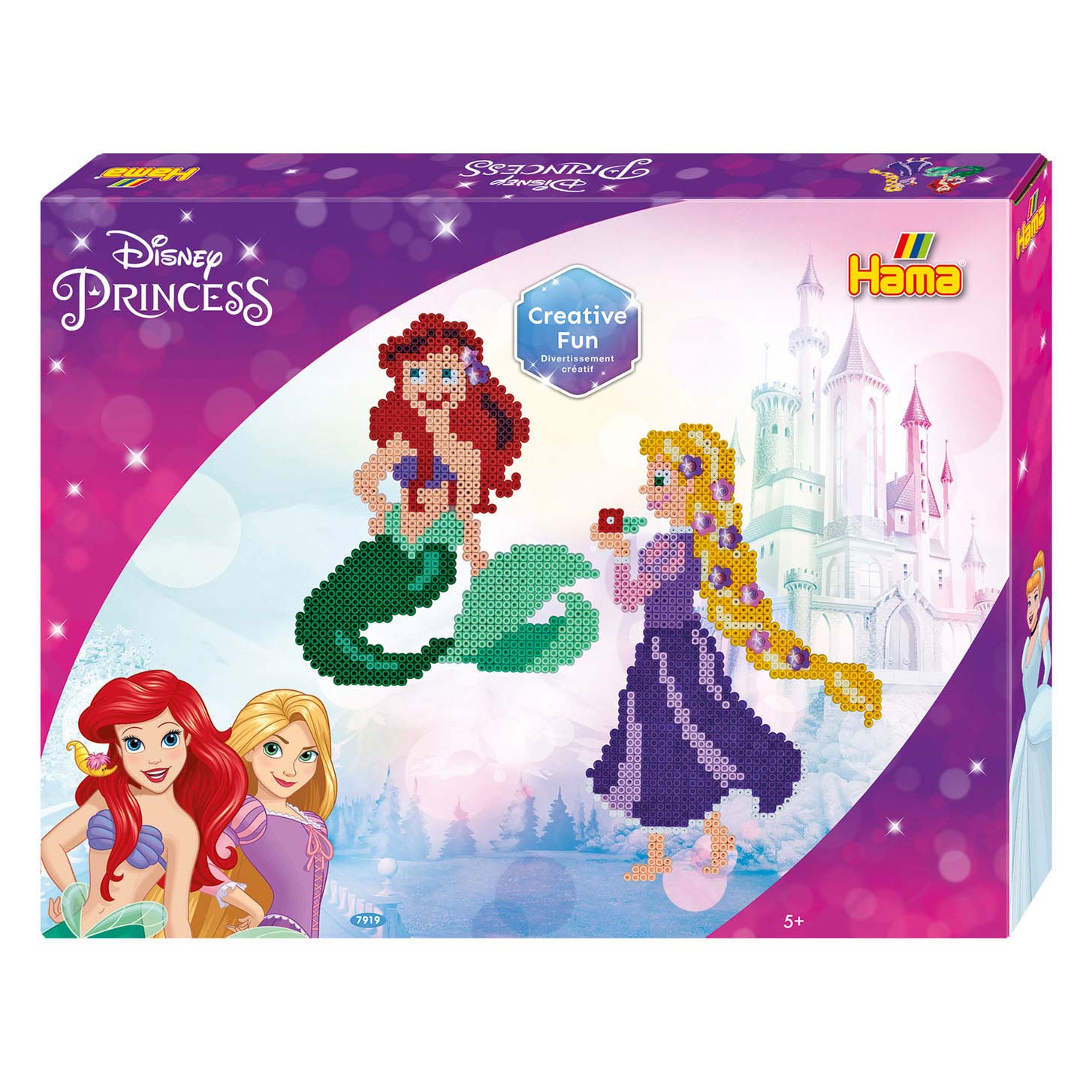 Hama Strijkkralenset Prinses, 4000st.