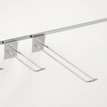 Slatwall lamel haak dubbel gesloten l20cm diam 4mm