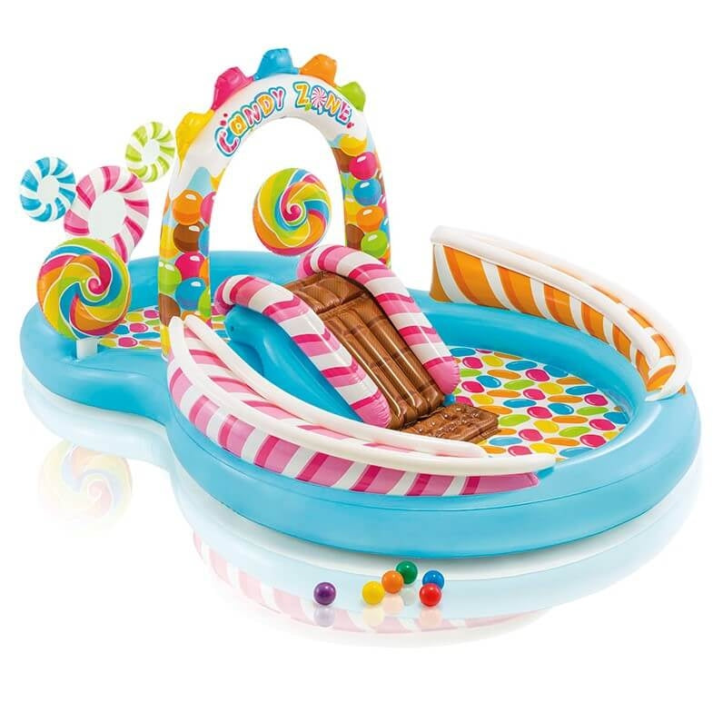 Intex 57149np candy kinderzwembad 295x191x130 cm