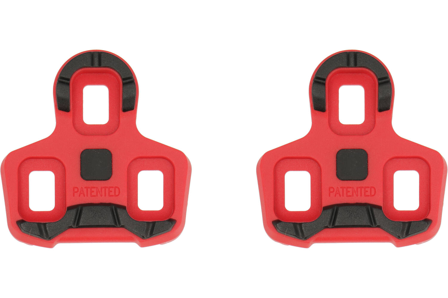 Trivio - schoenplaatjes look keo 7° anti-slip rood