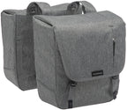 Grijze Nova Double - Dubbele fietstas, waterafstotend, 32L