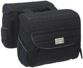 Dubbele fietstas New Looxs Mondi Joy Double 38 liter 37 x 26 x 17 cm (2x) - quilted black