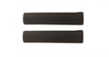Qtcycletech Qt handvatten mtb trekking siliconen 2x130mm zwart op kaart