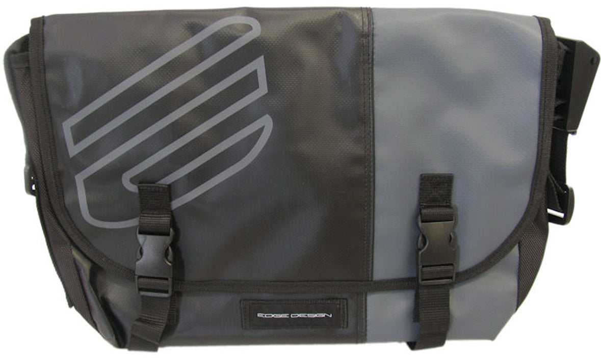 Tas Messenger Edge grijs/zwart