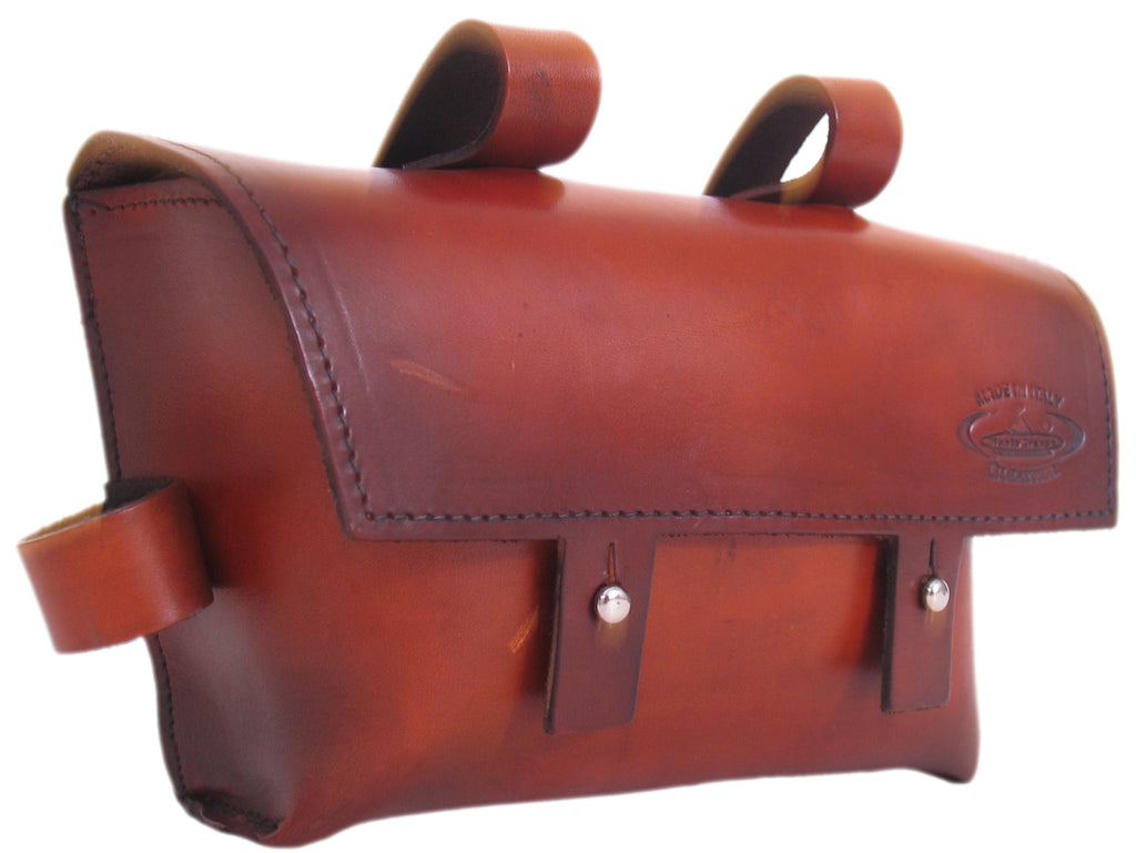 Stuurtas frametas Selle vintage leder -