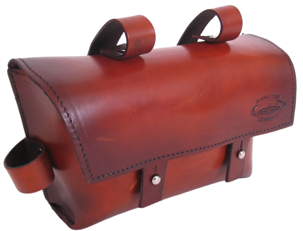 Stuurtas frametas Selle vintage leder -