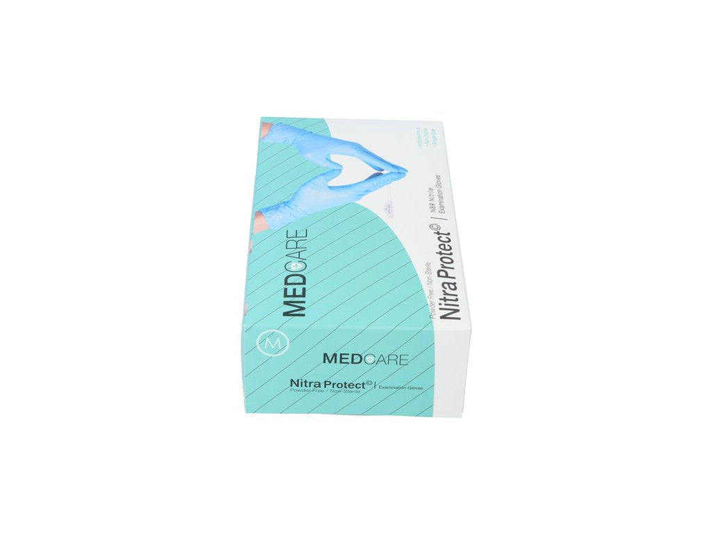 Medicare Handschoen Medicare Ongepoederd Blauw Medium (100 stuks)