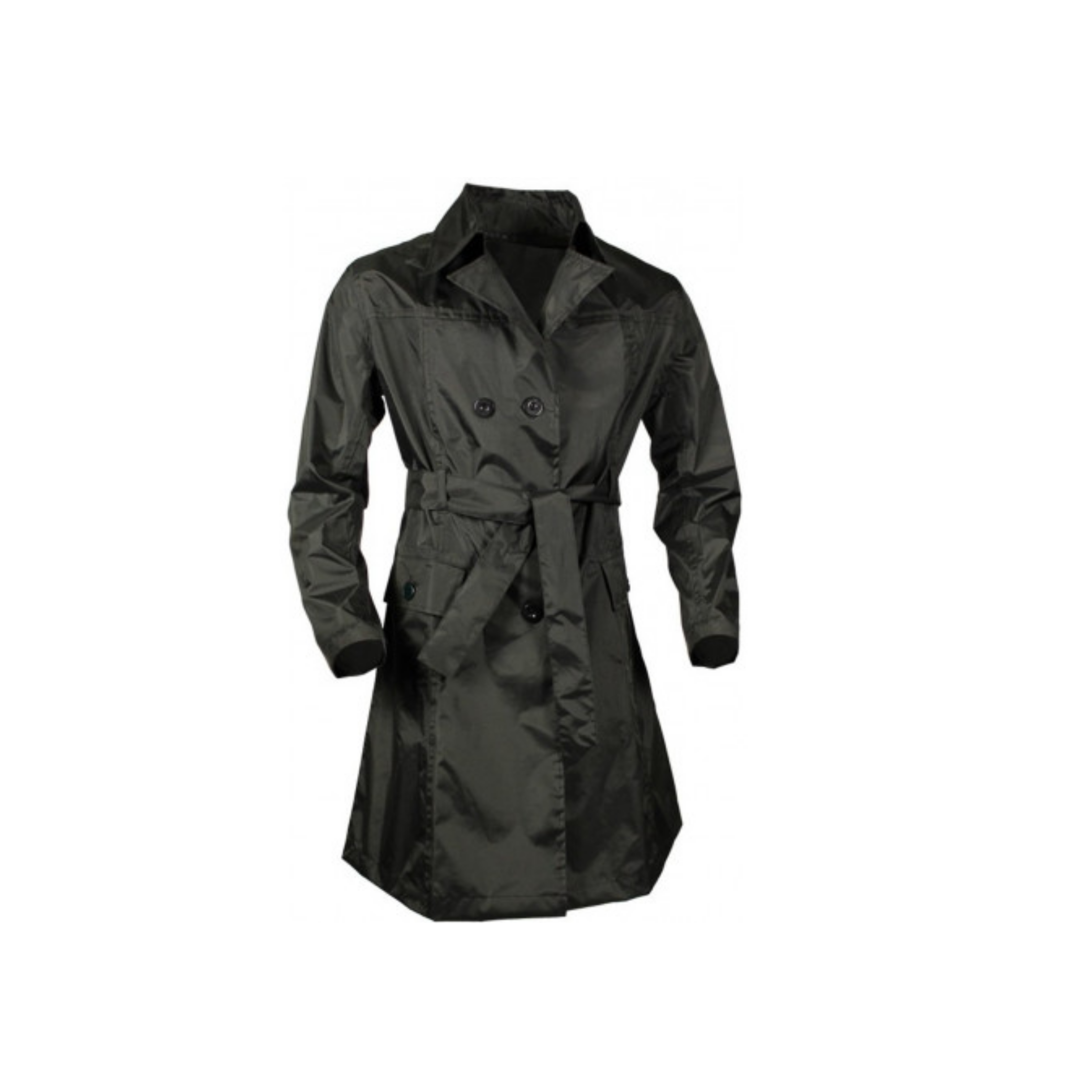 Regenmantel Greenlands dames - medium - zwart