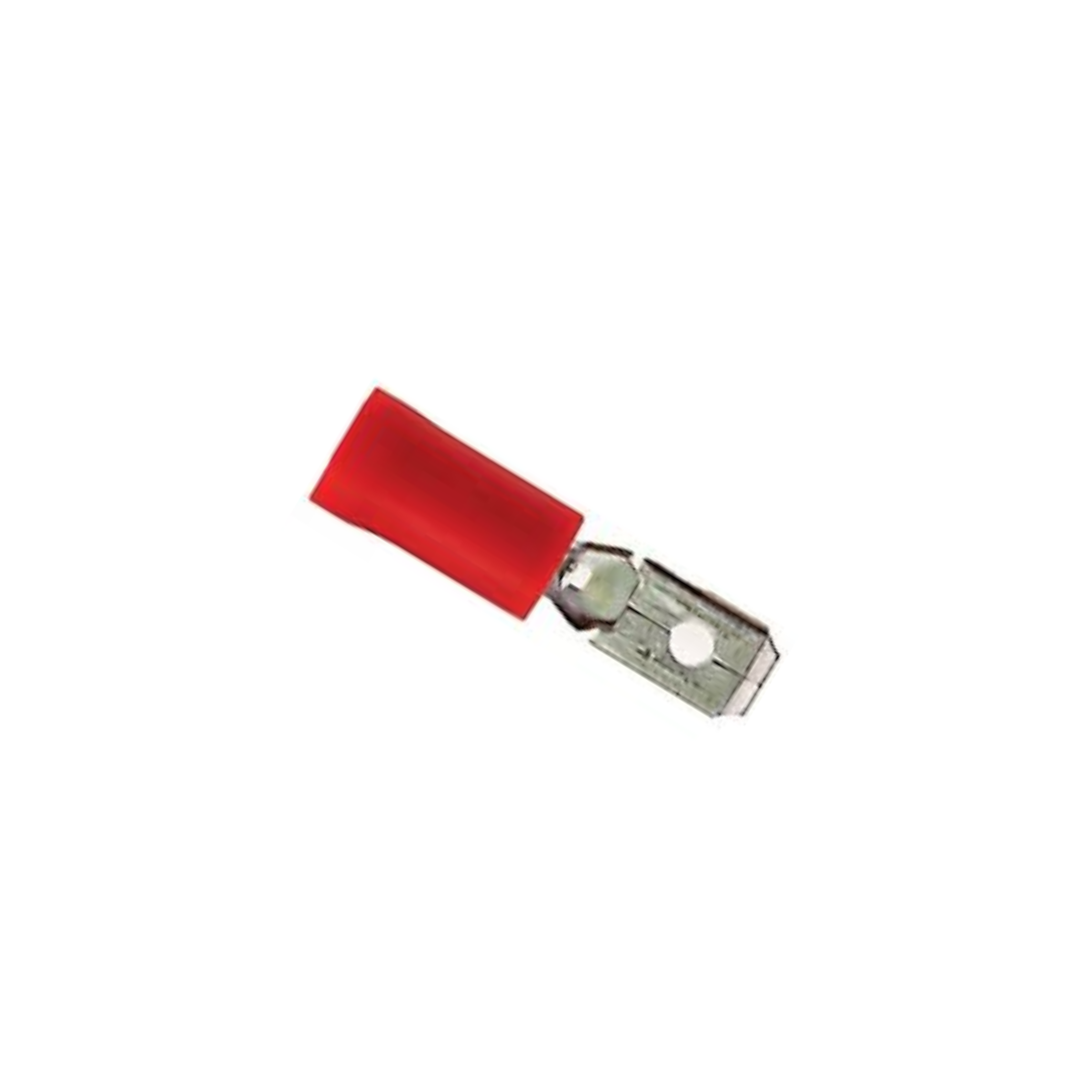 kabelschoen plat, mannetje, 4.8mm, per 25