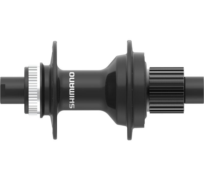 Shimano Achternaaf 12 speed FH-MT410 Center Lock 142 mm inbouwbreedte 36 gaats met 12 mm steekas zwart